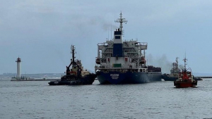 Prima navă cu cereale a plecat din portul Odesa. Este primul transport de la declanșarea războiului de către Rusia