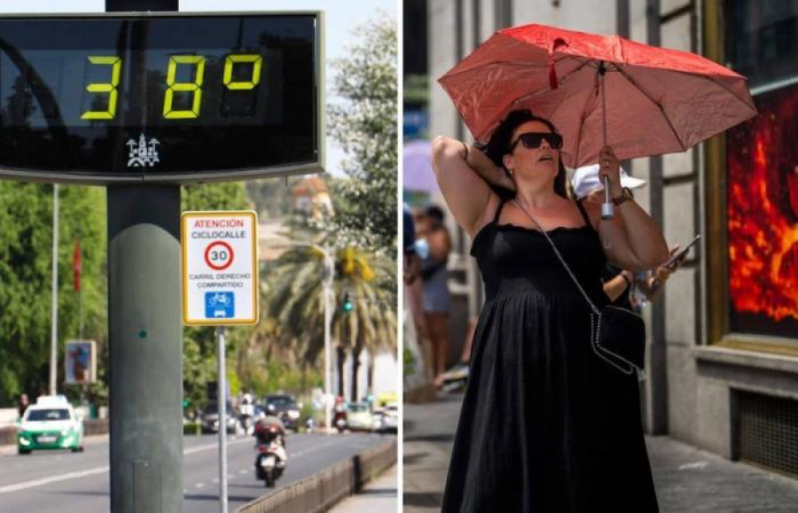 Cea mai călduroasă zi de aprilie din istoria Spaniei