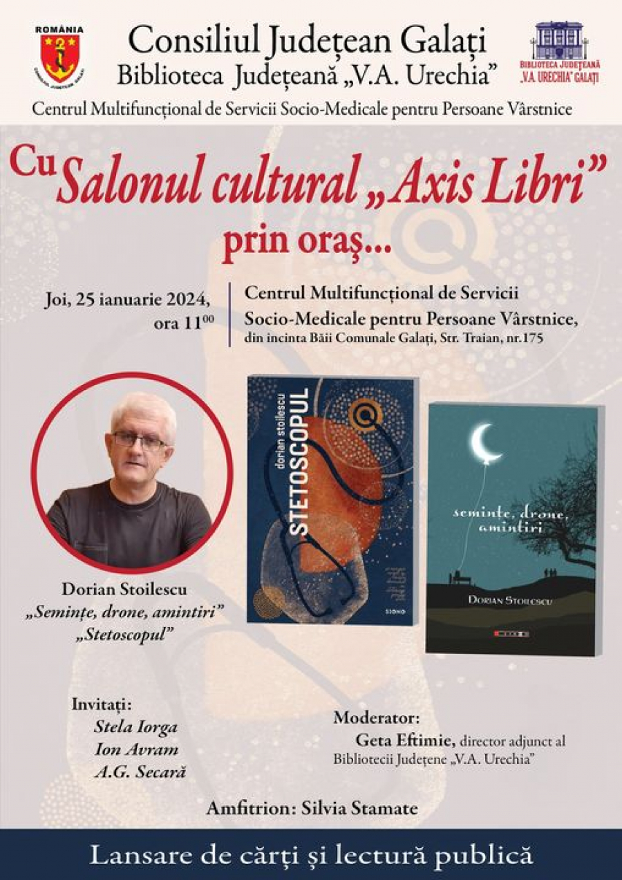 Cu Salonul literar "Axis Libri" prin oraș...