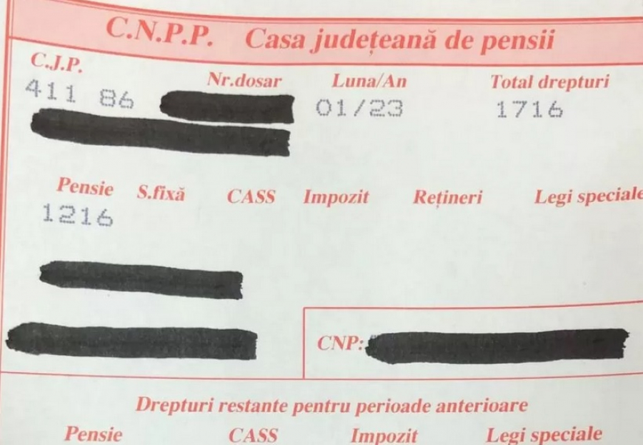 Pensiile din decembrie nu vor întârzia