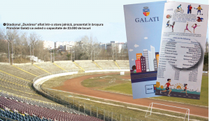 Cu stângu-n dreptul pe BANI PUBLICI despre sportul gălăţean. SC Ecoprint Publicitate SRL, abonată la contracte cu Primăria