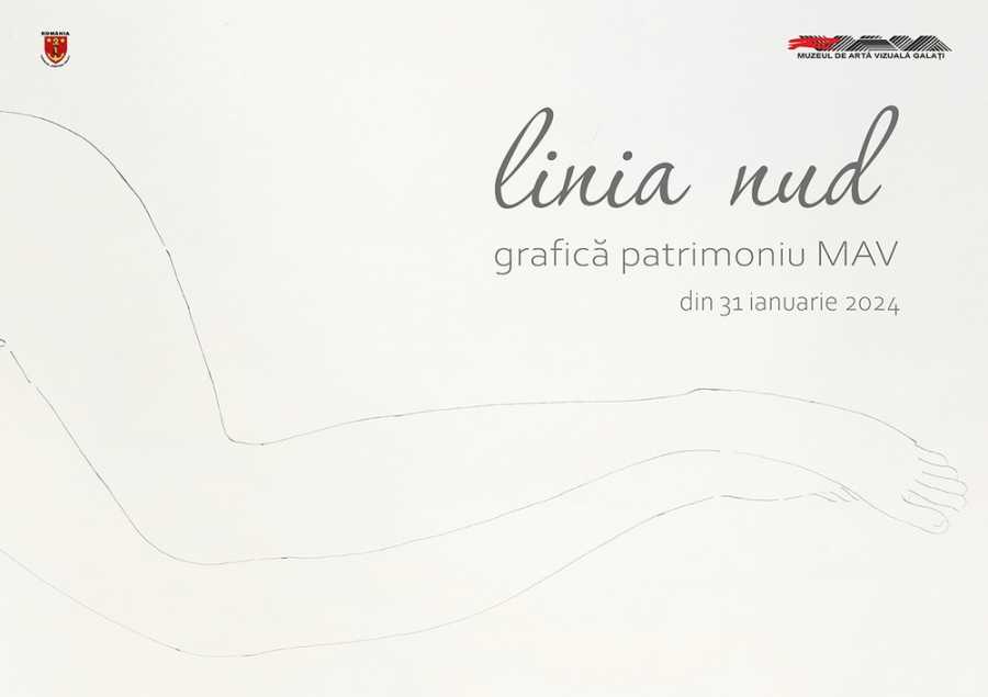 Expoziția "Linia nud", la Muzeul de Artă Vizuală