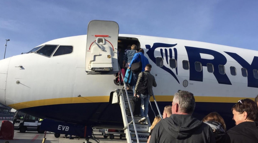 Ryanair, sancțiuni pentru „întârzieri repetate și deliberate”