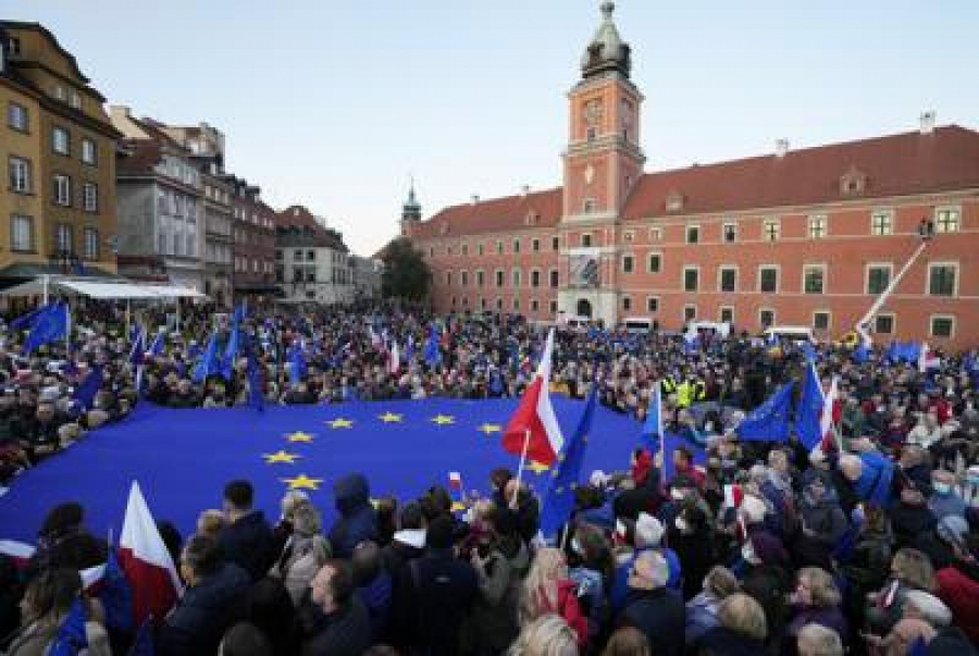 Susținere populară pentru apartenența Poloniei la Uniunea Europeană