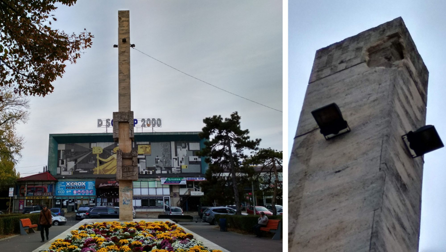 Gălăţenilor le cade „Progresul” în cap. Monument de for public în degradare accentuată