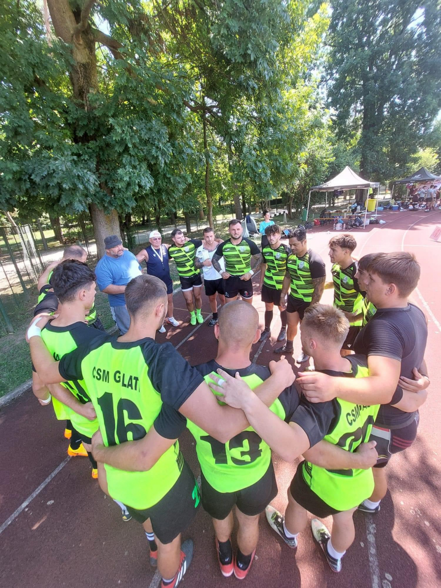 CSM Galați se menține în elită la rugby în 7