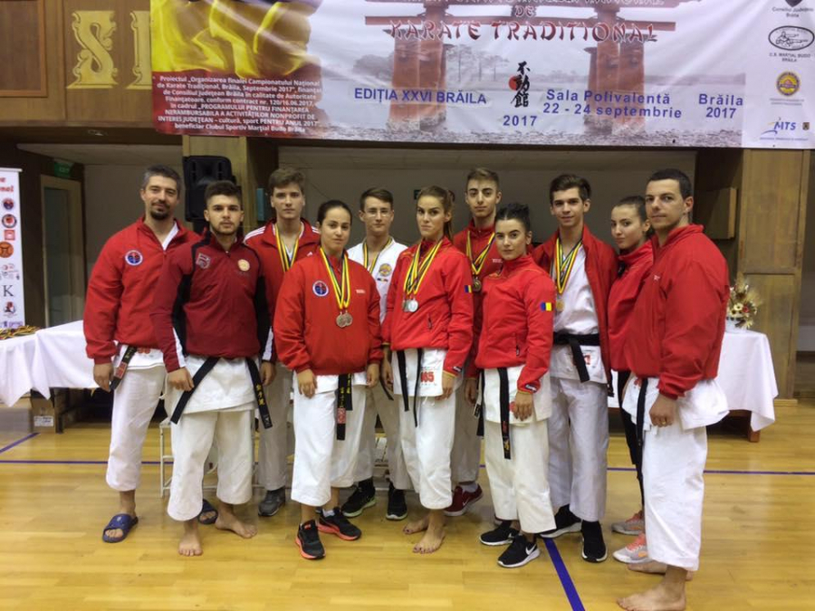 Karateka gălăţeni, reconfirmare a valorii. Cupa României a rămas la Galaţi