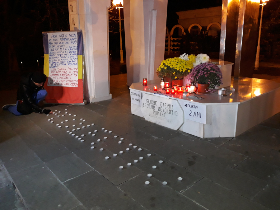 Doi ani de la TRAGEDIA care a cutremurat România. Victimele COLECTIV, comemorate și la Galați