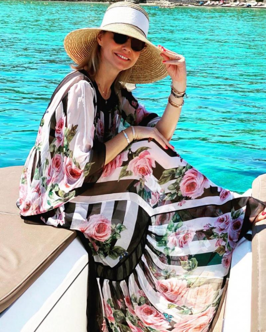 Diana Șucu, vacanță de vis în insula Capri