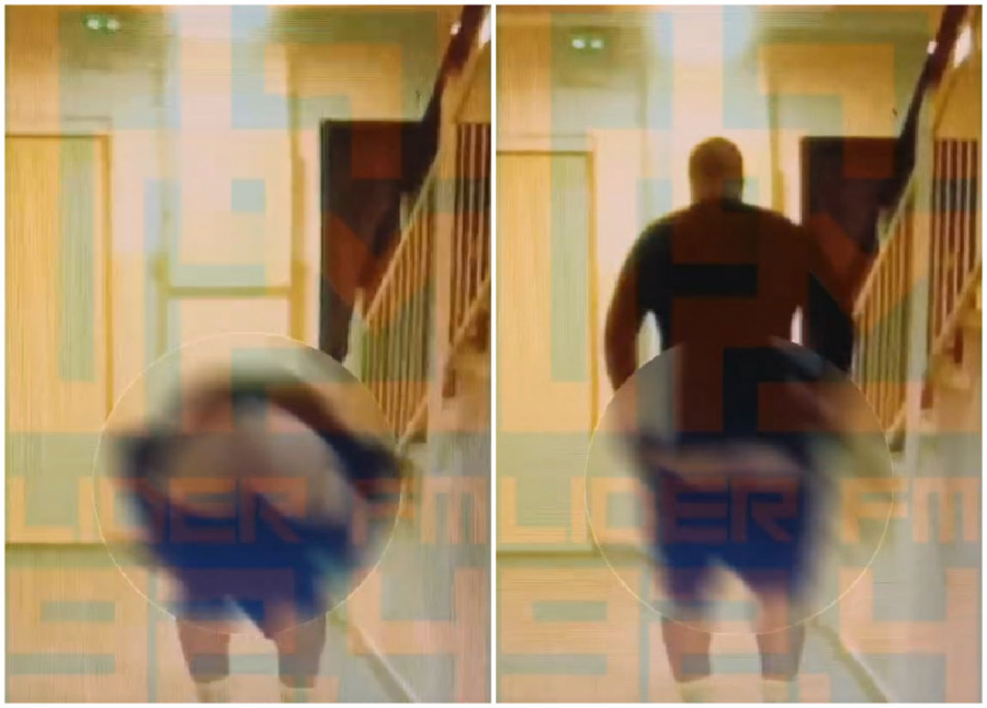 Un jandarm „apt” psihologic și-a dat pantalonii jos în public
