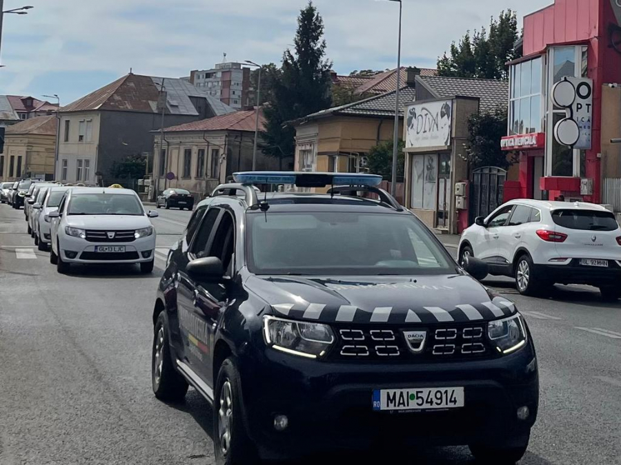 Foarte mulți taximetriști gălățeni nu au venit la propriul protest (VIDEO)