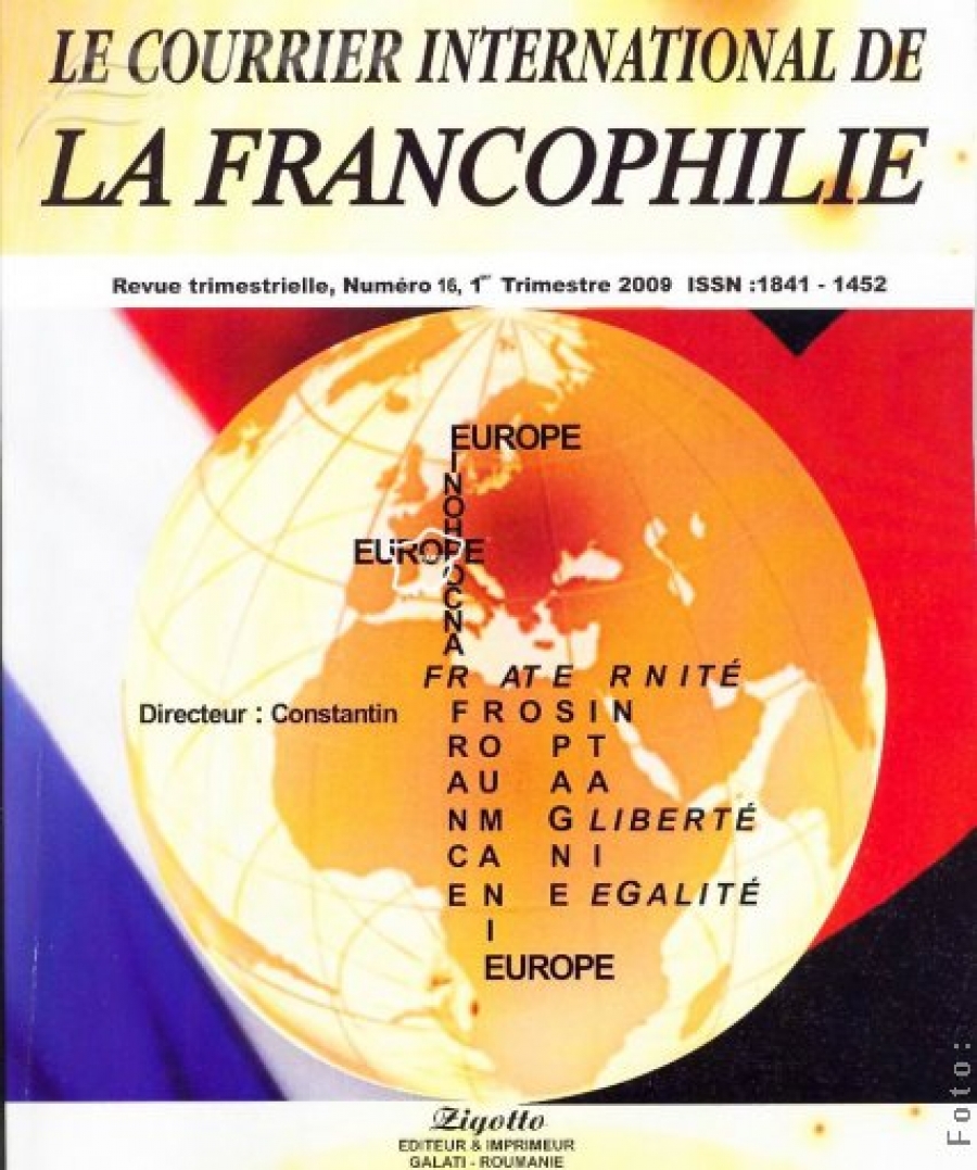 Curierul francofiliei, la numărul 16