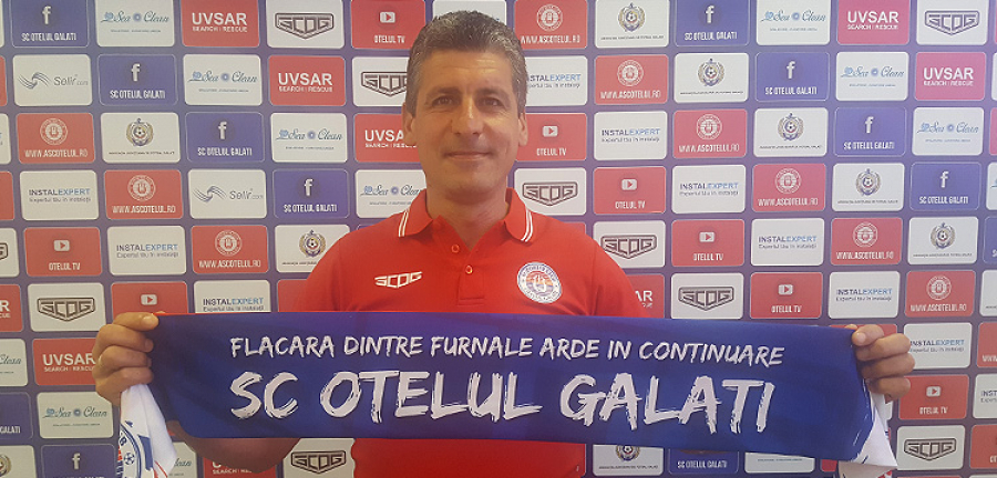 Gălățeanul Damian Băncilă, noul antrenor al SC Oțelul