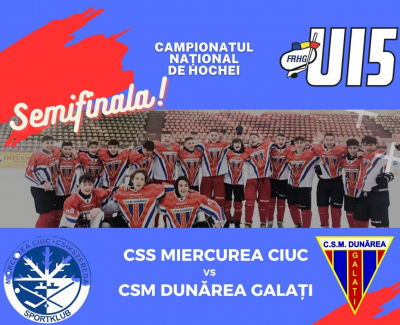 Hocheiştii gălăţeni U15, în semifinale