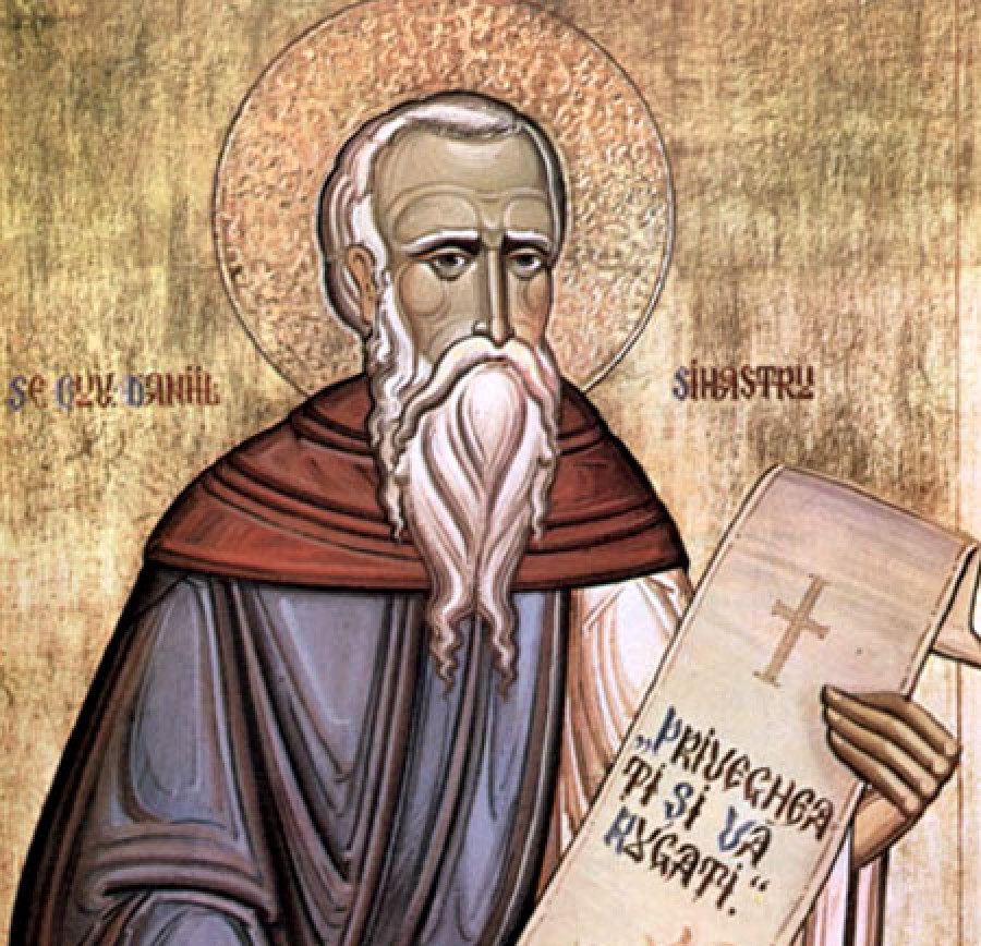 18 decembrie, Sfântul Daniil Sihastrul