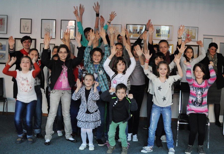 Atelier de teatru la Biblioteca „Eugene Ionesco”