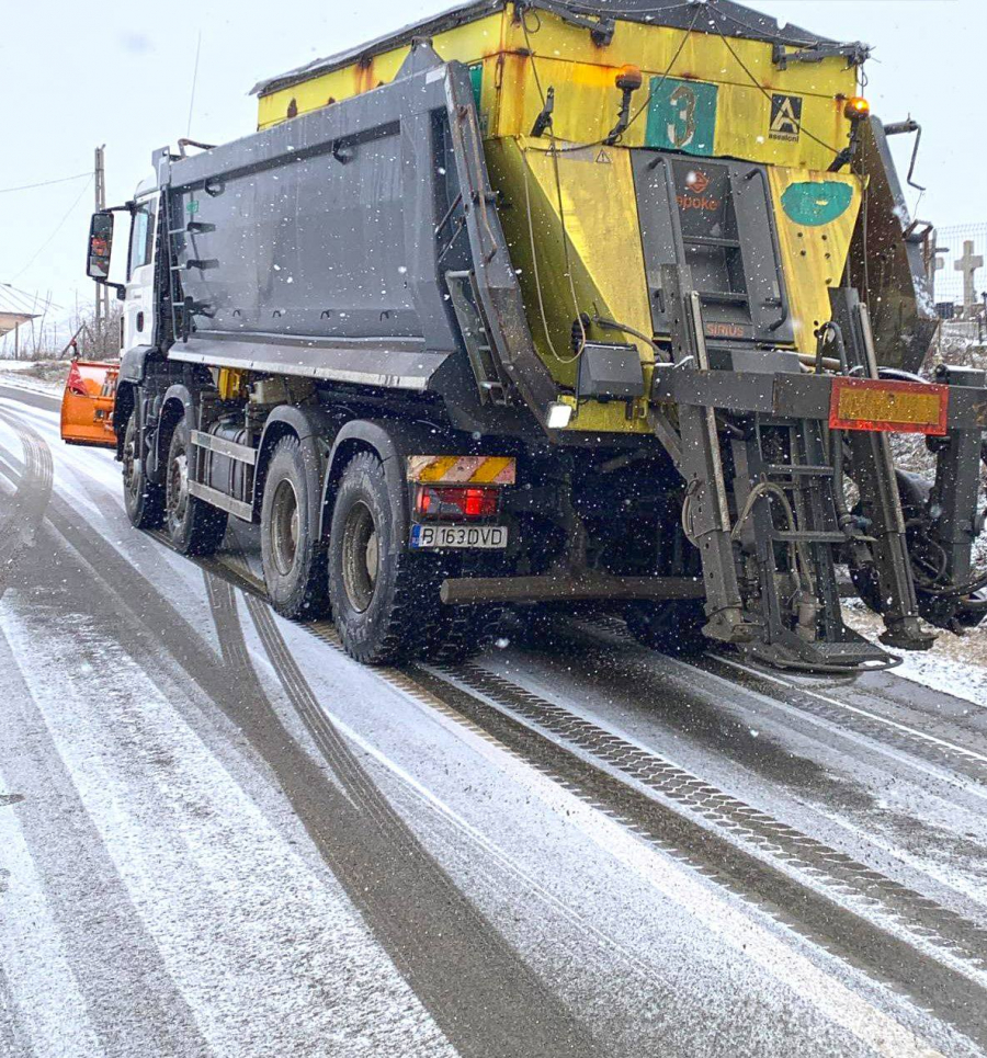 Peste 14,6 milioane de lei pentru deszăpezirea drumurilor județene