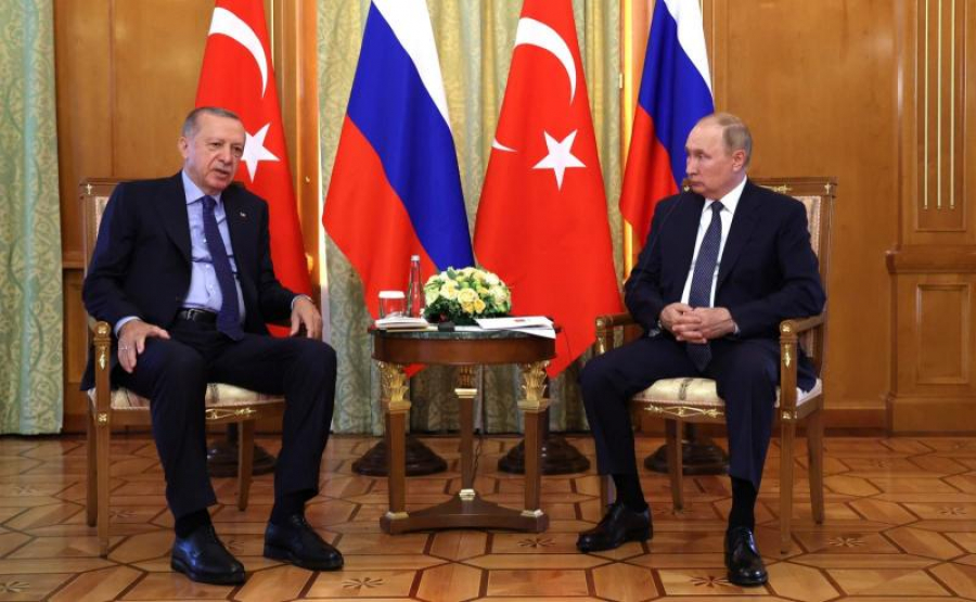 Erdogan a ordonat începerea lucrului la ”hub-ul gazifer” propus de Putin