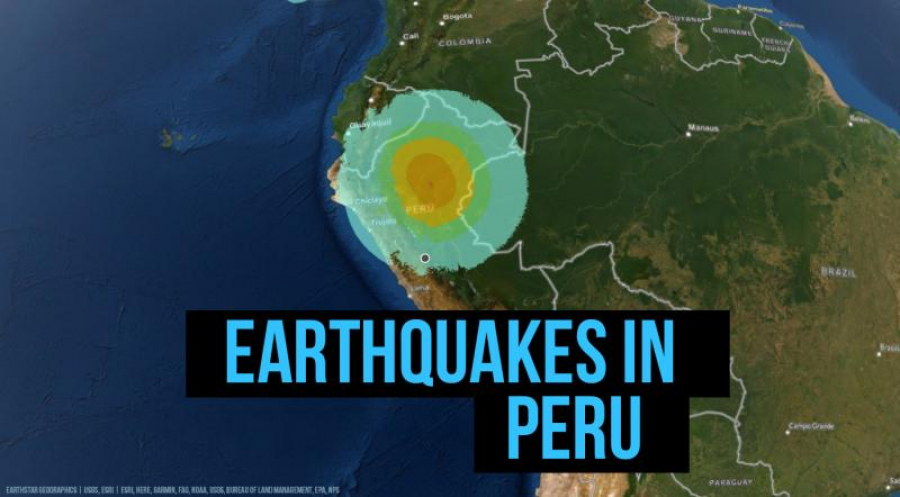 Cutremur de 7,5  grade Richter în Peru