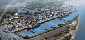 Licitații amânate stopează transformarea portului Galați, cu bani UE, în primul operator de containere de pe Dunărea românească