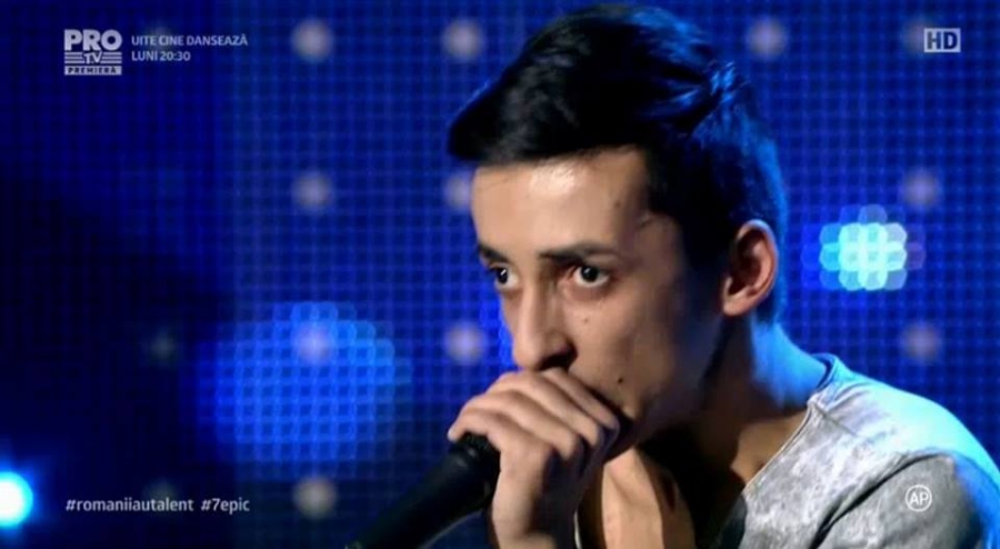 Patru DA-uri pentru Florin Drăgoi. Beatbox de senzaţie cu gălăţeanul Zen la „Românii au talent”