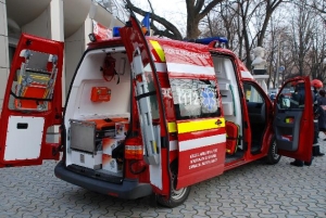 Sudor căzut de la peste 5 metri, în Ţiglina