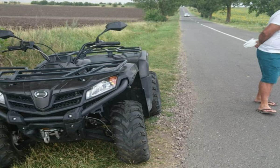 ATV radiat din circulaţie, depistat în trafic