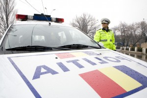 Poliţiştii vor fi şi pe principalele artere din municipiu . Foto: Bogdan Codrescu