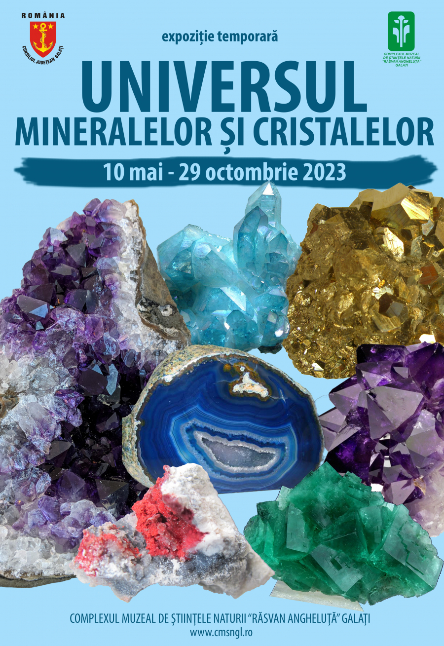 Fascinanta lume a mineralelor, în expoziţie