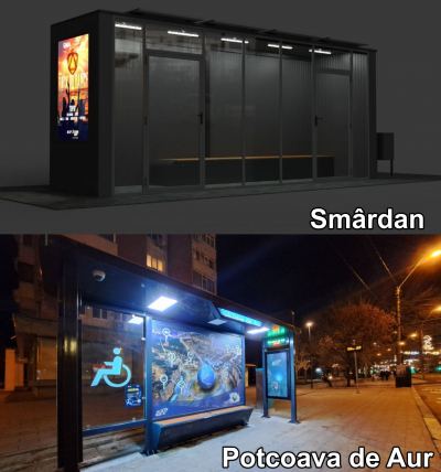 Stații de autobuz sau stații de fițe?