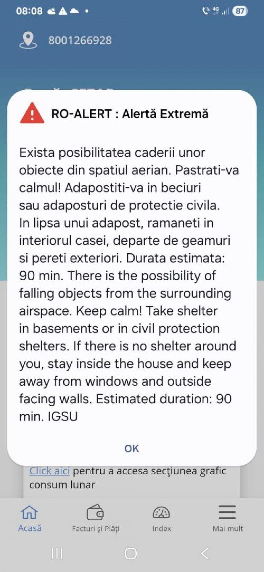 Drone la granița cu Republica Moldova! De ce au fost gălățenii avertizați să rămână în case