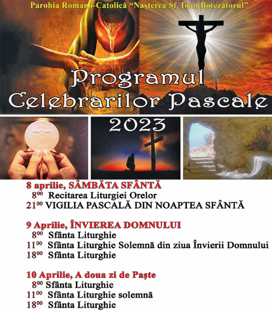 Scrisoarea pastorală pentru credincioşii catolici. Învierea lui Cristos, un eveniment care a schimbat istoria