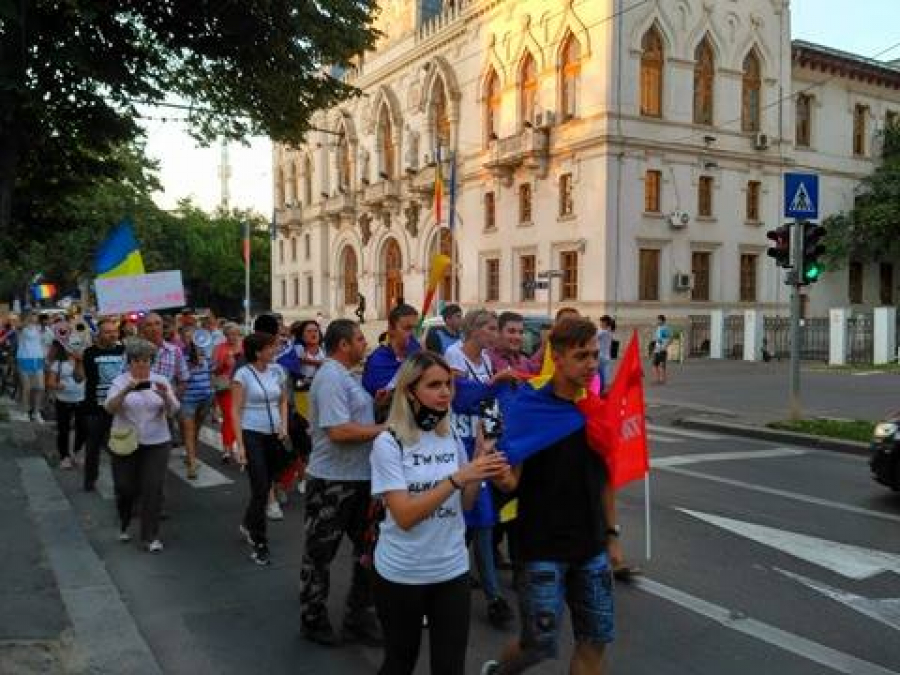 Gălățenii, din nou în stradă | FOTO și VIDEO