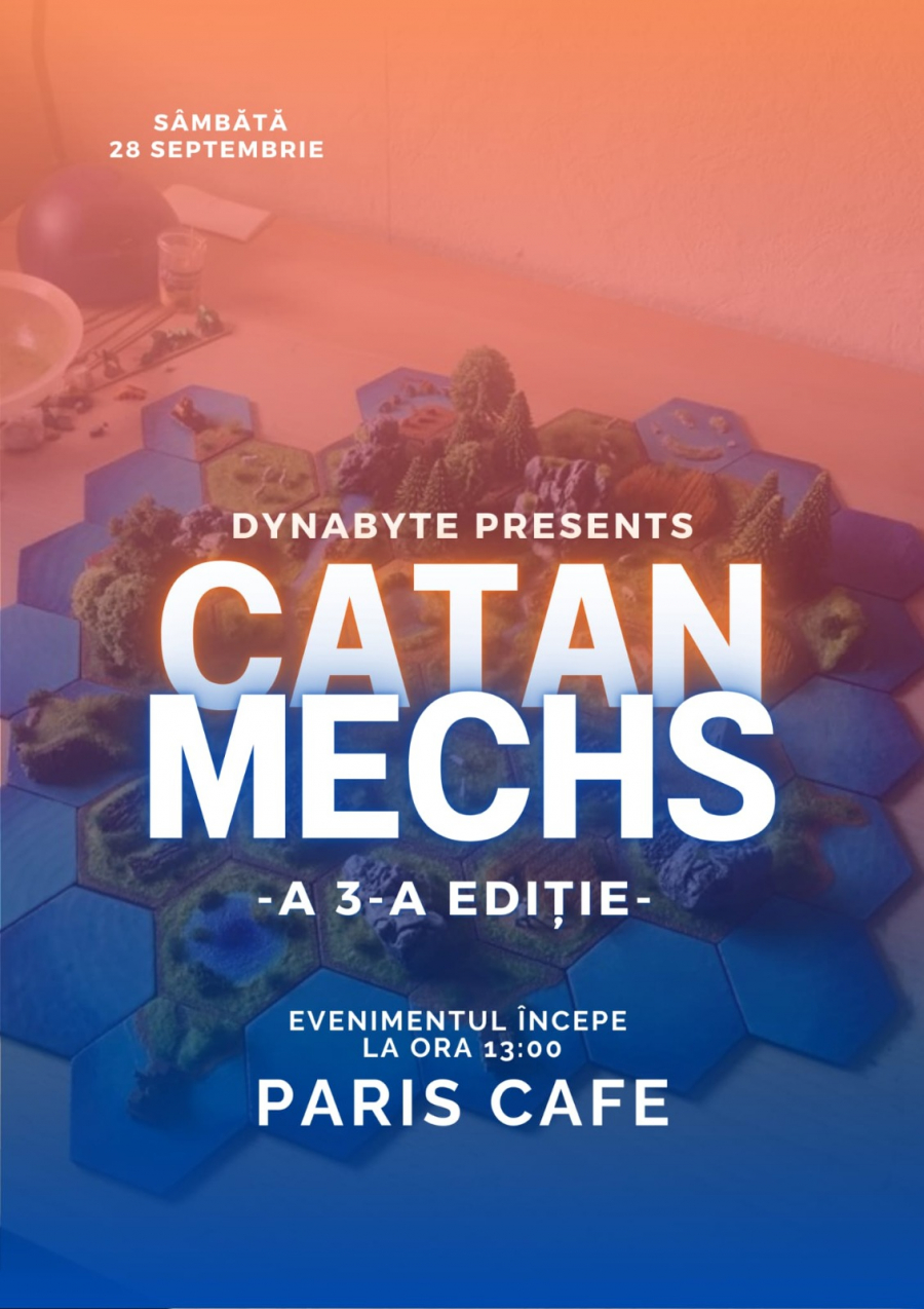 CatanMechs, ediţia a III-a, sâmbătă la Galaţi