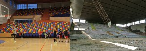Astăzi, primul meci în locul care ajunsese o ruină: Sportul gălăţean se întoarce acasă, în Sala „Dunărea”
