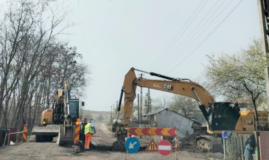 Lucrări de modernizare a 60 km de drumuri din județul Galați