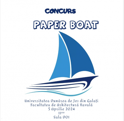 Materiale compozite și concurs Paper Boats, la Colocviile navaliștilor