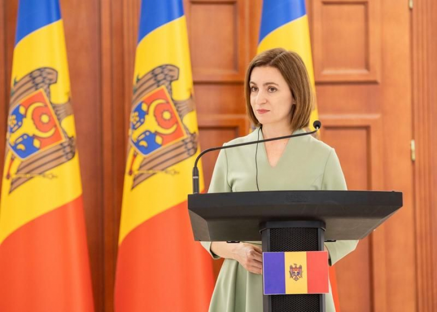 Evoluţia României în UE, un model pentru Republica Moldova, potrivit preşedintelui Maia Sandu