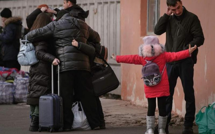 Ucrainenii refugiaţi nu vor să rămână în România