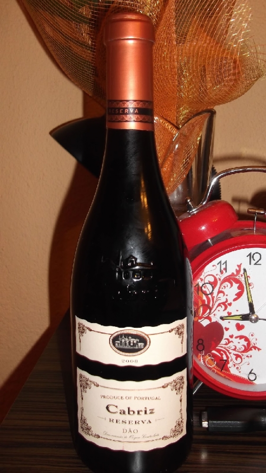 IDEI ŞI VINURI: O revelaţie! Cabriz Reserva 2008 de la Dao Sul, Portugalia