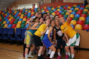 Naţionala de baschet feminin a României a încheiat cantonamentul din Galaţi (FOTO)
