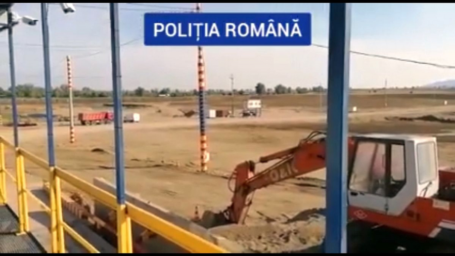 UPDATE. Descinderi la balastiere din Galați. Indisponibilizări de utilaje în valoare de peste 400.000 de lei (VIDEO)