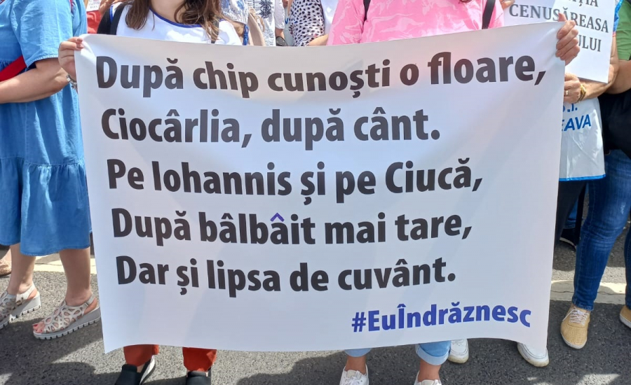 După un nou miting și un marș către Palatul Cotroceni, profesorii par hotărâți să nu participe la examenele naționale (VIDEO)