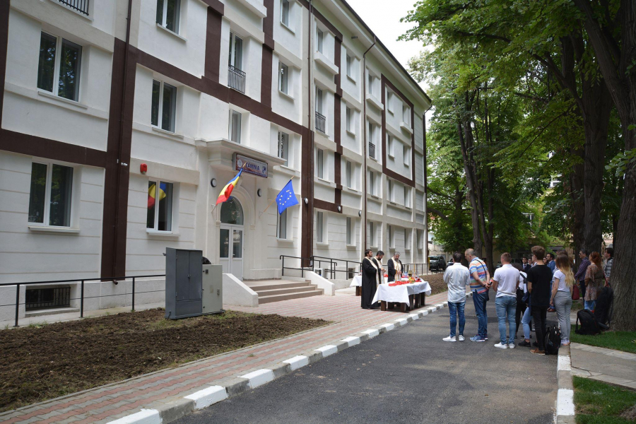 Căminul A din Campusul Studenţesc, sfinţit şi inaugurat