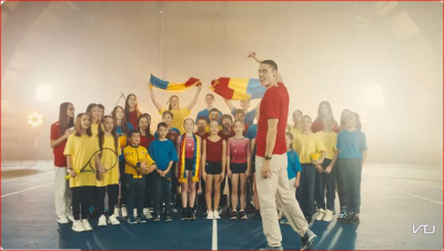 Din toată inima pentru olimpicii României (VIDEO)