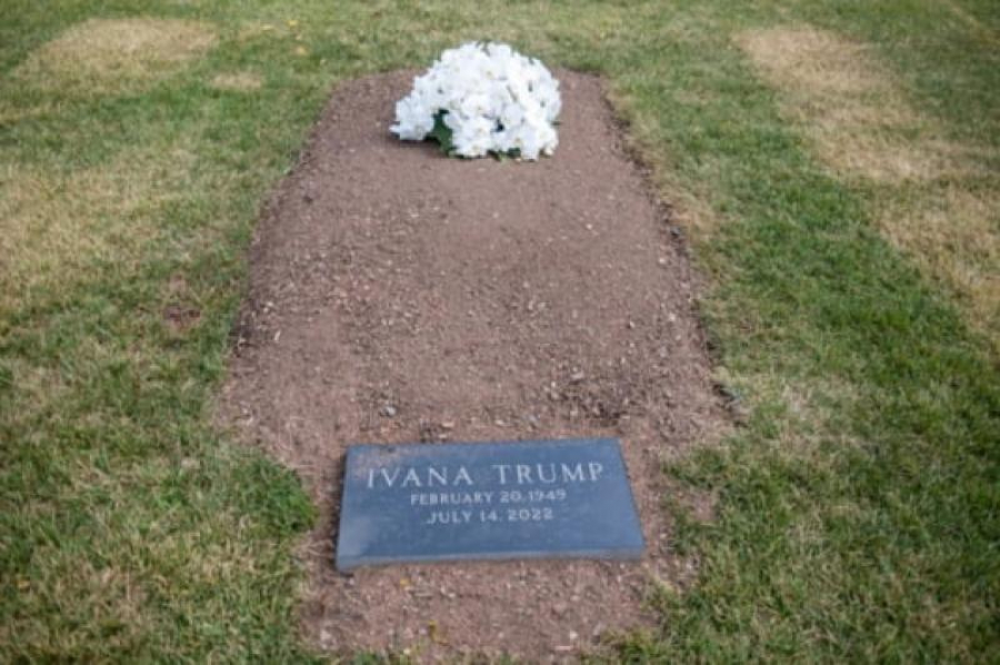 Trump și-a înmormântat fosta soție pe terenul de golf
