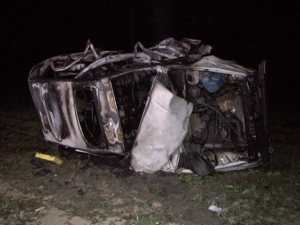 ACCIDENT GROAZNIC pe digul Galați-Brăila provocat de un şofer de BMW BĂUT: UN MORT ŞI ŞAPTE RĂNIŢI (FOTO)