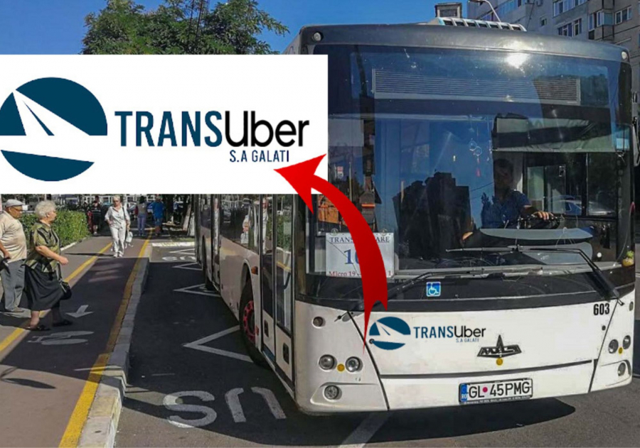 Galațiul își schimbă optica în transporturi. Transurb devine TransUber
