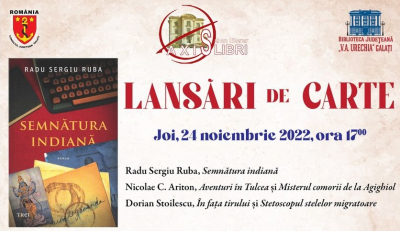 Lansări de carte la Salonul literar 