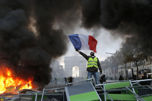 Vestele galbene, actul 8. Confruntări. 50.000 de manifestanţi au protestat în Franţa